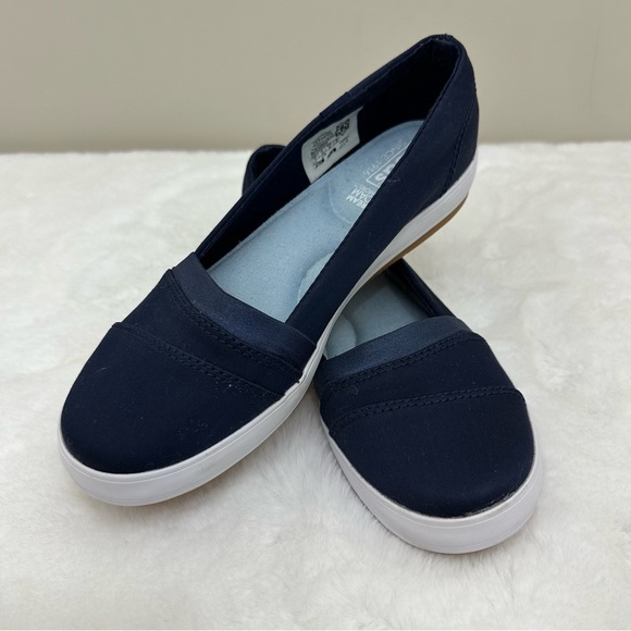 Keds Cali II Womens Canvas Slip On Navy Sneakers Size 6 - Picture 8 of 12